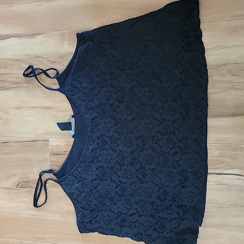 Womens black forever 21 cami top